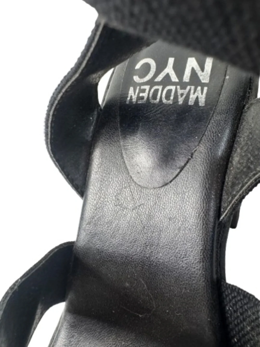 Madden NYC Platform Lug Sandal - Black